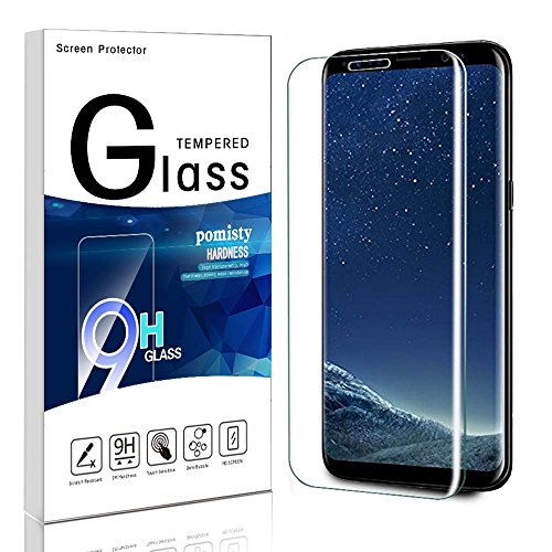 Pomisty Galaxy S8 Plus Panzerglas Schutzfolie,Displayschutzfolie Schutzfolie Samsung S8 Plus 9H Härte Glas Folie für Samsung Galaxy S8 Plus … (Samsunf S8 Plus)
