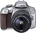 Produktbild Canon EOS 1300D Digitale Spiegelreflexkamera silber (18 Megapixel, 7,6 cm (3 Zoll), APS-C CMOS-Sensor, WLAN mit NFC, Full-HD ) Kit inkl. EF-S 18-55 mm