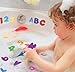 Produktbild Lomire Baby Badeschaum Brief Spielzeug, Zahlen und Buchstaben Puzzle Badespielzeug 36pcs