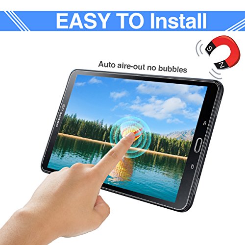 Panzerglas Schutzfolie f  r Samsung Galaxy Tab A 10 1  Glas Folie Panzerfolie  9H Hardness  Ultra HD Klar  Kratzfeste  Widersteht Flecken und Fingerab