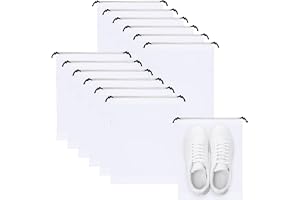 GAOHAN 12 Pcs Shoe Bags Travel Shoe Bags Multifunctional Waterproof Storage Bags Travel Storage Bag Dust Proof Bag for Cosmet