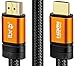 Produktbild Ultra HD 4k@60Hz HDMI Kabel 1.4a/2.0 High Speed with Ethernet Neues Kabel 3 Fach geschirmt inkl. Stecker- und Kontaktschirmung 2160p Full HD 1080p 3D Arc CEC - 3m (3 Pack) IBRA Orange Gold