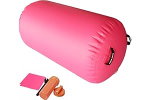 BEYOND MARINA Air Gymnastics Tumble Track 4 inches Thickness Inflatable Tumbling 10ft/13ft/16ft Air Mats for Home Use Training/Cheerleading/Yoga/Water with Electric Pump