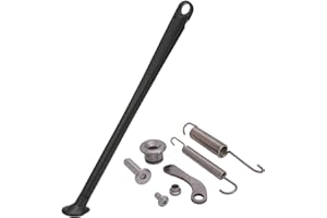 JFG RACING Caballete Lateral Moto,Soporte Rueda Trasera Moto Soporte Caballete Lateral per XCF EXC EXC-F XC XC-W XC-F XCF-W FE FX TE-Nero