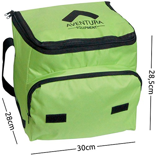 Aventura Equipments Thermobag M Kühltasche Thermo Kühlbox Faltbar Isoliert für Einkauf, Picknick, Camping und Strand - 2