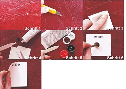 123Repair Leder-, Kunstleder – Reparatur Set 123005, 13-teilig - 6
