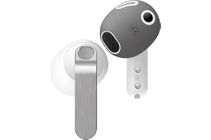 elago Öronsnäcksskydd för Galaxy Buds 4 | Halkfritt Silikonskydd, Reptåligt, Passar Fodral (1 Par per Färg) (Mörkgrå +
