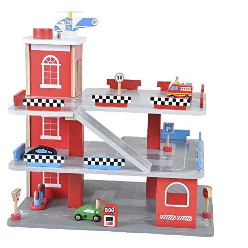 Bandits and Angels Parkhaus Holz (Rot)