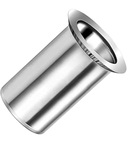 Écrous à Sertir Aluminium Fût Rond M4-0.70 - Lot De 40 Pour Tôles 0.25-2mm