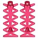Produktbild 55 Sport Elastische Schnürsenkelstopper, flaches Design, damen Herren Kinder, neon pink