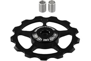 LVYXON Kit di ricambio per deragliatore posteriore per bicicletta MTB, Puleggia ruota in ceramica per bici, Parti di bicicletta per deragliatore posteriore per bici da strada MTB