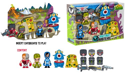 Imagen 1 de Mutant Busters - Set de batalla con 5 figuras (Famosa 700011347)