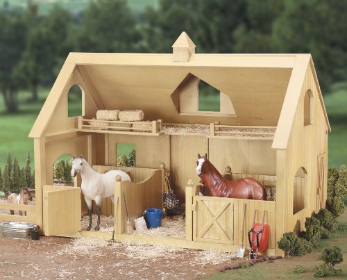 Breyer B302 Traditional 1:9 Scale Deluxe Wood Barn with Cupola