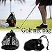 Produktbild Dauerhafte Nylonmaschen-Netz-Beutel-Beutel-Golf-Tennisball-12-15 Bälle, die Halter-Speicher-Zugschnur-Schließungs-Tasche mit Frühlings-Wölbung, Maschen-Ausrüstungs-Tasche justierbarer, gleitender Zugschnur-Schließung tragen
