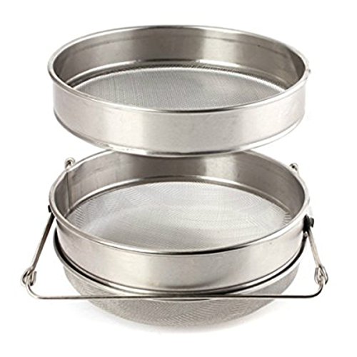 Carreguard Edelstahl Doppelschicht Beekeeping Honey Filter Bienenhaus Ausstattung