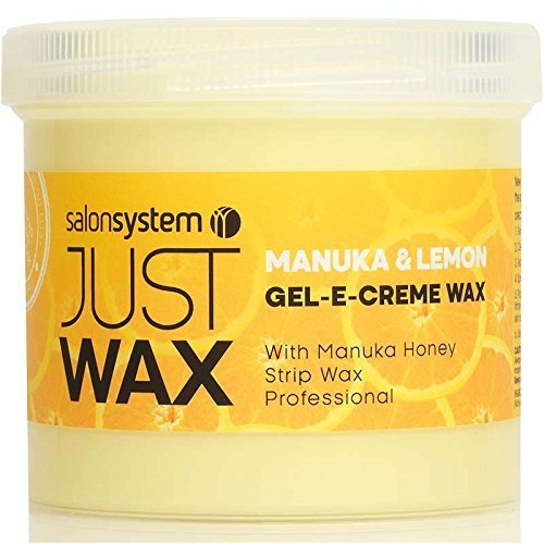 Salon System Just Wax Manuka and Lemon Gel-E-Creme Wax