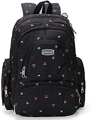 For Pretty Multifunctional Mummy Large Capacity Backpack Baby Diaper Nappy Bag Nursery Changing Bag Handbag Shoulder Backpack, 32x 42 x 17 cm