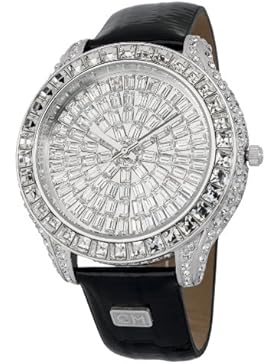 Carlo Monti Damen-Armbanduhr XL Casoria Analog Quarz Leder CMY02-112