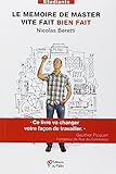 Le mémoire de master, vite fait bien fait