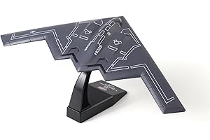 NUOTIE Kit de Modelo de Avión Preconstruido y Terminado a Escala 1/200 del USAF B-2 Spirit Stealth y Bombardero Estratégico: Modelo de Avión de Combate Metálico de Colección o Regalo para Exhibir