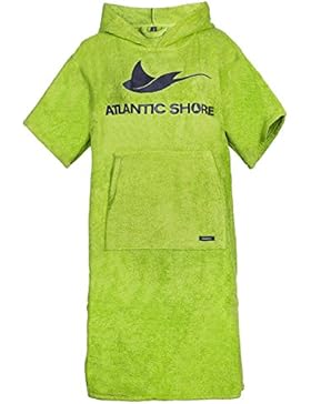 Atlantic Shore | Surf Poncho (Unisex) ➤ Accappatoio / cotone di alta qualità che agevola il cambiarsi di abbigliamento...