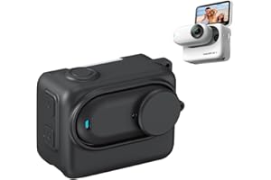 Fotoleey Funda de Silicona para Insta360 GO 3 (negro)