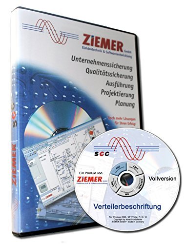 Preisvergleich Produktbild SCC-Verteilerbeschriftung Software zum Beschriftung von Verteilern