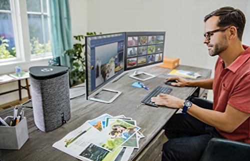HP Pavilion Wave (600-a002ng) Desktop PC (Intel Core i5-6400T, 8 GB RAM, 1 TB HDD, 128 GB SSD, AMD Radeon R9 M470 Grafikkarte, Windows 10 Home 64) Dunkelgrau - 25