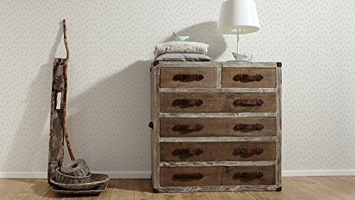 A.S. Création Tapete Liberté Landhaus Shabby Chic 10,05 m x 0,53 m grün lila weiß 305231 - 3