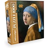 NEVERLAND 1000 PAR&Ccedil;A PUZZLE - GIRL WITH A PEARL EARRING (İNCİ K&Uuml;PELİ KIZ)