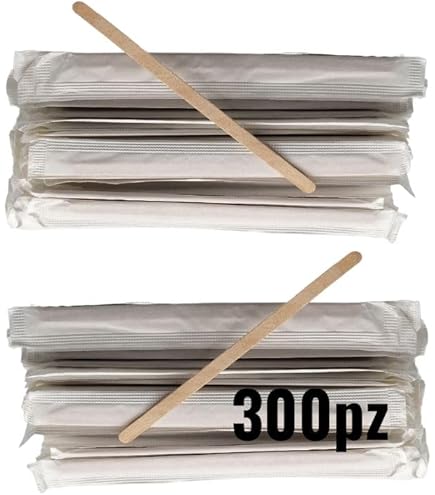 Palette Da Caffè In Legno Biodegradabili - Confezione Da 1000pz, 11cm, Compostabili - Foto 9