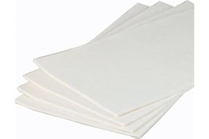 Hapla Hapla 5mm Mixture Felt Self - Adhesive Chiropody Felt 22.5 x 45cm (1) by Cuxson Gerrard