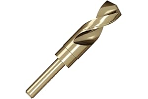 Meccion HSS-Co Foret Hélicoïdal 25mm Professional Forets à Métaux pour Métal et Acier Inoxydable, Standard DIN 338