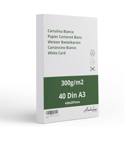 Zeichenkarton 180 G/m² – 100 Blatt, DIN A4, In 10 Verschiedenen Farben