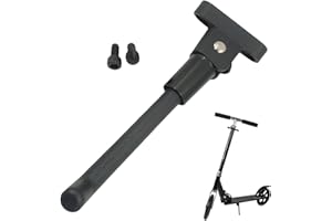 MALOUSUN Béquille Trottinette pour Xiaomi M365/M35/Pro2/1S,Support de Scooter,Béquille Latérale,Trottinette Électrique Béquille,Parking Accessoires de Trottinettes,Kickstand de Rechange Avec Deux Vis (Gris)