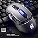 Produktbild TianranRT Ergonomische Maus,V11 Mechanische 2400Dpi Gaming Mouse Wired-Hintergrundbeleuchtung 6 Tasten Neue Makroprogrammierung Fresko,Grau