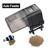 Apto para todo tipo de pescado y comida: el comedero automático de peces es la opción perfecta para peces de colores, peces tropicales, peces grandes y pequeños, tortugas, tritones y ranas, etc. Puede utilizarse para alimentar polvos, gránulos, migajas e incluso escamas.