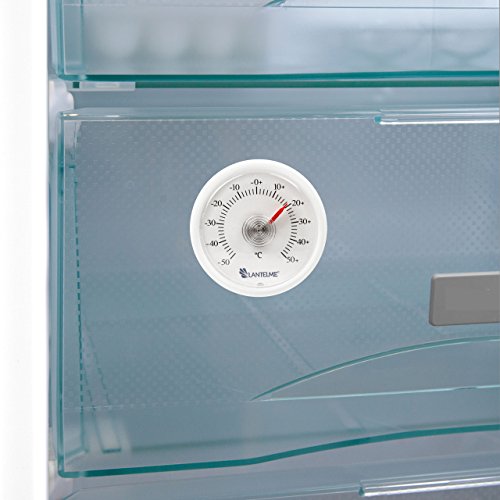 Digital Backofen – Thermometer mit Einstich Fühler Temperaturbeständig bis 250 °C . Alarm , Timer Funktion , Magneten und Ein – Aus Schalter und universal Analog Thermometer als Set - 5