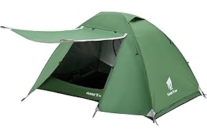 GEERTOP 2 Person Tent for Camping Lightweight Backpacking Tent, Easy Setup Camping Tent for Outdoor Hiking Travel