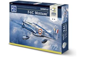 Arma Hobby Modello in plastica per incollare F-6C Mustang Expert Set (70040) in scala 1/72