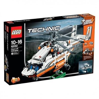 LEGO - 42052 - Technic - Jeu de construction - L'hélicoptère de Transport