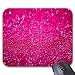 Produktbild Pink Glitter Foam Board Mouse Pad -Stylish Office Computer Accessory 9.25 x 7.75