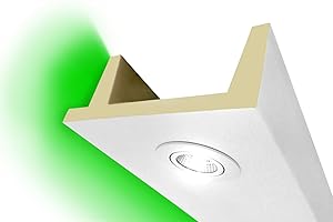 HEXIM 2 mètres | profil de boîte à LED | éclairage indirect | stuc | opaque | antichocs | bande | étanche | 80x200mm | LED-11