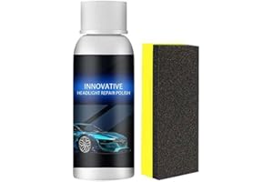 KEEPLUS Car Headlight Repair Fluid, Car Headlight Restoration Kit, Headlight Repair Polish, Car Headlight Restoration Kit, Powerful Headlight Repair Polish, Innovative Car Headlight Renewal Polish (1Set)