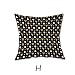 Produktbild • •Kissen Zierkissen LUCKYCAT 2018 Neu Happy Valentinstag Kissen Kissenbezüge Happy Valentine Kissenbezüge Leinen Sofa Kissenbezug Home Decor Kissen Zierkissen Zierkissenbezüge (H, 45 x 45 cm)