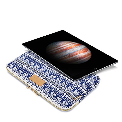 CoolBELL 15 6 Zoll Laptop H  lse Schutzh  lle mit Elefant Muster Ultrabook Sleeve Macbook Leinwand Tasche f  r Acer Asus Dell Lenovo Macbook pro Macbo