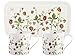 Produktbild KEW GARDENS Erdbeere Tee-für-Zwei-Geschenk-Set, weiß, 3-teilig