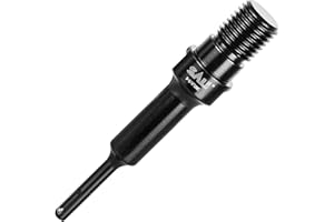 SALI Adaptateur 1 1/4" UNC sur SDS Plus pour Carotteuse Couronne de Forage Scies Cloche Adaptateur SDS Plus pour Foret à Carrelage Mandrin de Perçage