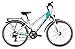 Produktbild Kinderfahrrad 24 Zoll weiß - Yazoo Devil 2.4 girl Jugendrad - Shimano Schaltung 21 Gänge, Licht, Gepäckträger