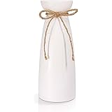 Jarrón de Cerámica, Jarrón de Mesa en Estilo Minimalista Moderno, Decoración del Hogar para Chimenea, Dormitorio, Cocina, Sal